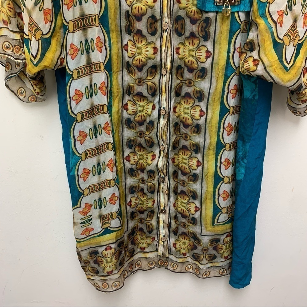 Hemant & Nandita 100% Silk Tunic - image 7